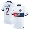 Paris Saint-Germain Hakimi 2 Borte 23-24 - Herre Fotballdrakt